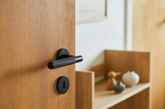 Dørgreb 13,5 cm mat sort - Homefixer